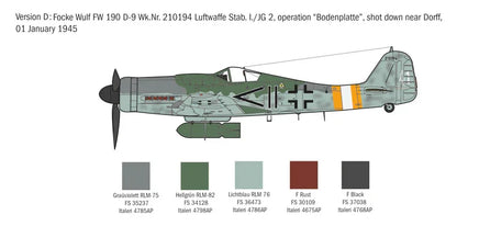 1/72 Italeri FW 190 D-9 1312