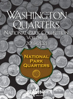 Whitman H.E. Harris Coin Folder - National Park Quarters Collection #2: 2016-2021 2881