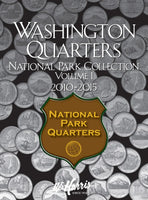 Whitman H.E. Harris Coin Folder - National Park Quarters Collection #1: 2010-2015 2880