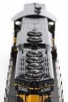 HO Rapido EMD SD7 (DC/DCC/Sound): Rio Grande - Bumble Bee: #5300 - 50605