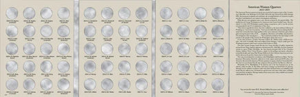 Whitman Coin Folder - Washington Quarters American Women Collection: 2022-2025 (P, D, & S Mints) 4951