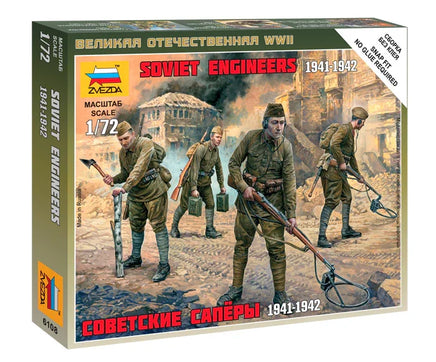 1/72 Zvezda Soviet Engineers 1941-1942 6108