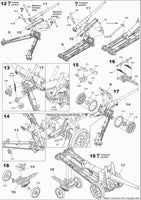1/72 ACE Model A-19 Soviet WWII 122mm Heavy Gun 72582