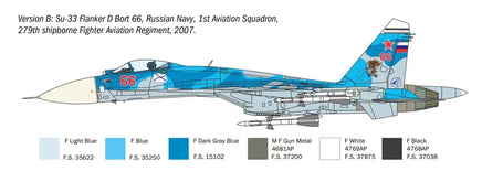1/72 Italeri SU - 33D Flanker-D 197 - MPM Hobbies