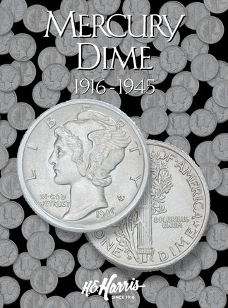 Whitman H.E. Harris Coin Folder - Mercury Dimes: 1916-1945 HRS2683