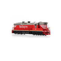 HO Rapido EMD SD9 (DC/DCC/Sound): Burlington (C&S): #837 - 50624