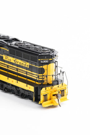 HO Rapido EMD SD7 (DC/Silent): Rio Grande - Bumble Bee: #5300 - 50205
