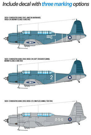 1/48 Academy USN SB2U-3 "The Battle of Midway" 80th Anniversary 12350 - MPM Hobbies