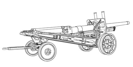 1/72 ACE Model A-19 Soviet WWII 122mm Heavy Gun 72582