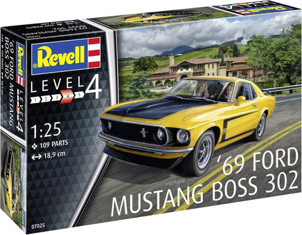 1/25 Revell Germany 69 Ford Mustang Boss 302 07025