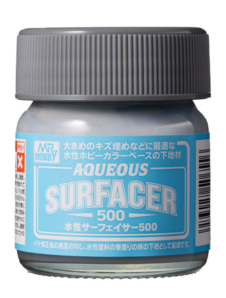 Mr. Hobby Aqueous Black Surfacer 500 (40ml) - HSF04