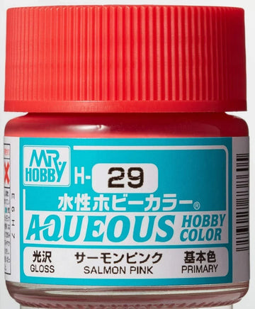 Mr. Hobby Gloss Salmon Pink 10ml - H29 - MPM Hobbies