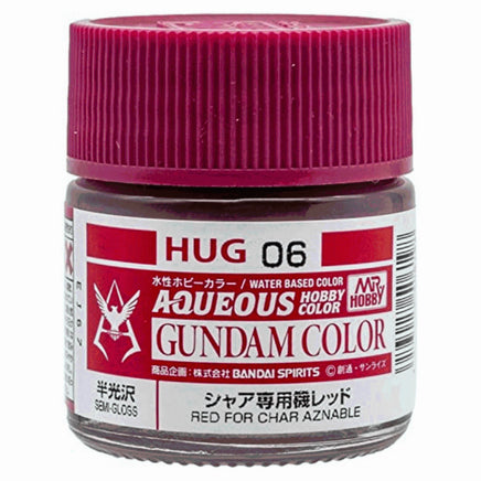 Mr. Hobby Aqueous Red for Char Aznable 10ml - HUG06 - MPM Hobbies