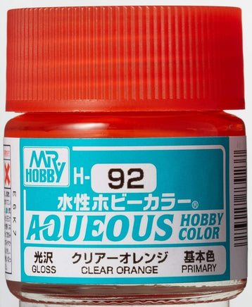 Mr. Hobby Gloss Clear Orange 10ml - H92 - MPM Hobbies