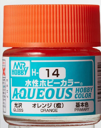 Mr. Hobby Gloss Orange 10ml - H14 - MPM Hobbies