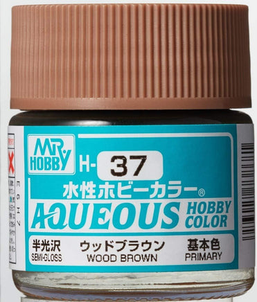 Mr. Hobby Gloss Wood Brown 10ml - H37 - MPM Hobbies