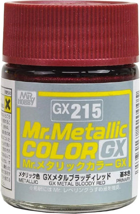 Mr. Hobby Metallic Bloody Red 18ml - GX215 - MPM Hobbies
