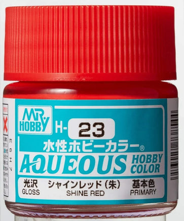 Mr. Hobby Gloss Shine Red 10ml - H23 - MPM Hobbies