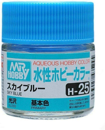 Mr. Hobby Gloss Sky Blue 10ml - H25 - MPM Hobbies