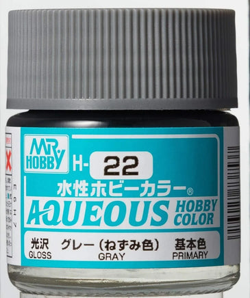 Mr. Hobby Gloss Gray 10ml - H22 - MPM Hobbies