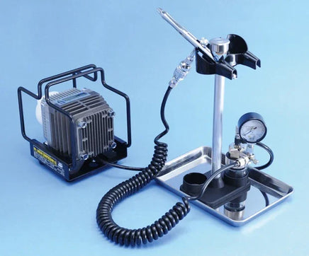 Mr. Hobby L5 Compressor w/ PS289 Airbrush and PS243 Regulator IV - PS305 - MPM Hobbies
