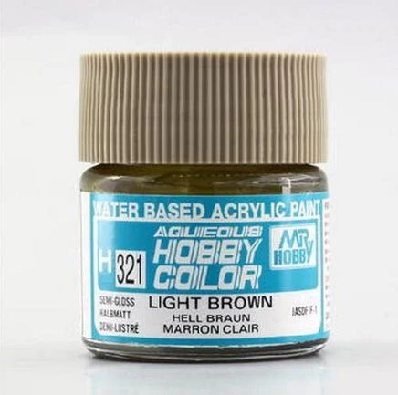 Mr. Hobby Light Brown (Semi-Gloss) - H321 - MPM Hobbies