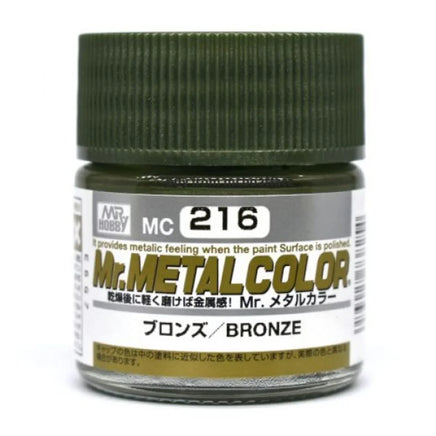 Mr. Hobby - Mr. Metal Color Bronze 10ml - MC216 - MPM Hobbies
