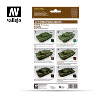 Vallejo 6ml Set of 8 NATO Armour Colors - 78413