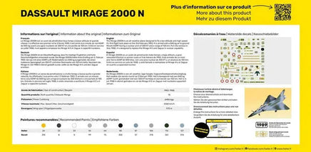 1/72 Heller Mirage 2000 N - MPM Hobbies