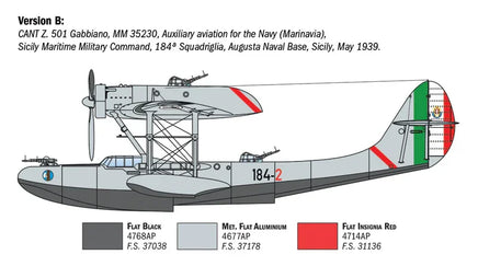 1/72 Italeri CANT Z.501 Gabbiano 112 - MPM Hobbies