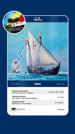 1/75 Heller Nina STARTER KIT - MPM Hobbies