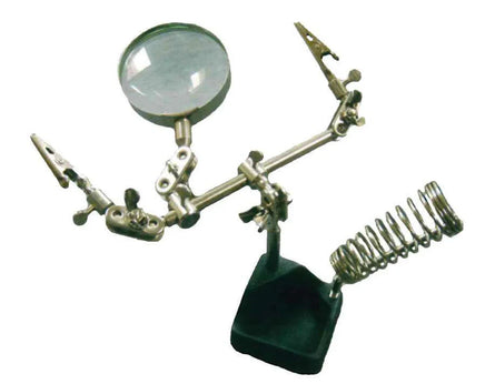 Squadron Tools Clamp Part Holder with Magnifier - 10263 - MPM Hobbies