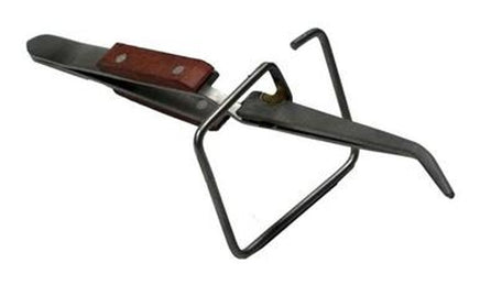 Squadron Tools The Third Hand 6" Fiber Grip Tweezers Curved with Stand - 10112