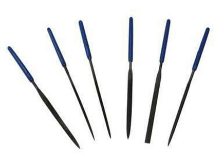 Squadron Tools 6 Piece Needle Files 100mm - 10111 - MPM Hobbies