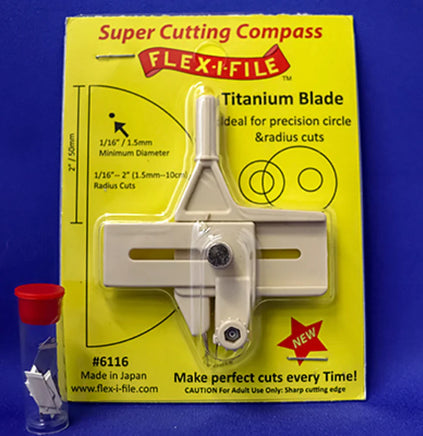 Alpha Abrasives Super Cutting Compass w/ Titanium Blade - #6116 - MPM Hobbies