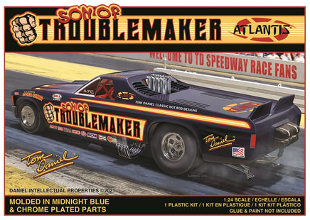 1/24 Atlantis Models Son of Troublemaker Funny Car Tom Daniel - 2204 - MPM Hobbies