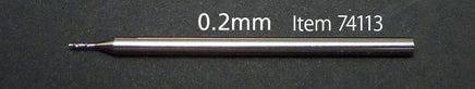 Tamiya Fine Pivot Drill Bit 0.2mm 74113 - MPM Hobbies