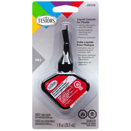 Testors Liquid Cement with Precision Applicator 281216 - MPM Hobbies