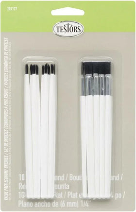 Testors Economy Assorted Brush Set 281177 - MPM Hobbies