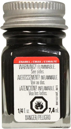 Testors Black Metallic Enamel Paint 1154 - MPM Hobbies