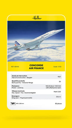 1/125 Heller Concorde Air France - MPM Hobbies
