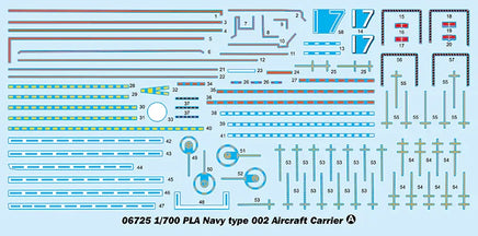 1/700 Trumpeter PLA Navy Type 002 Aircraft Carrier - 06725 - MPM Hobbies