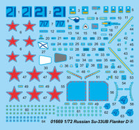 1/72 Trumpeter Russian Su-33UB Flanker D - 01669 - MPM Hobbies