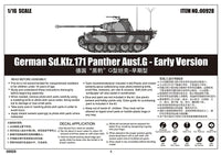 1/16 Trumpeter German Sd.Kfz.171 Panther Ausf.G - 00928 - MPM Hobbies
