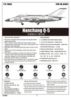 1/72 Trumpeter Nanchang Q-5 Yi - 01684 - MPM Hobbies
