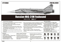 1/72 Trumpeter Russian MiG-31M Foxhound - 01681 - MPM Hobbies