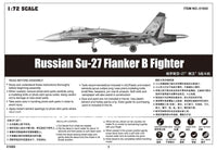 1/72 Trumpeter Russian Su-27 Flanker B Fighter - 01660 - MPM Hobbies