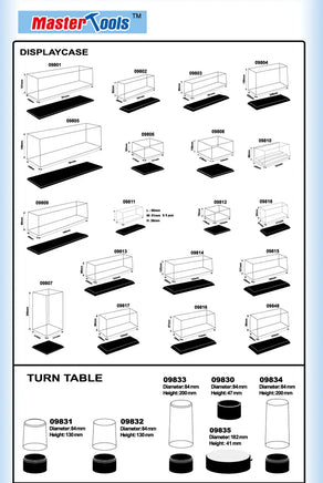 Trumpeter Display Case 165 x 120 x 360mm - 09847 - MPM Hobbies