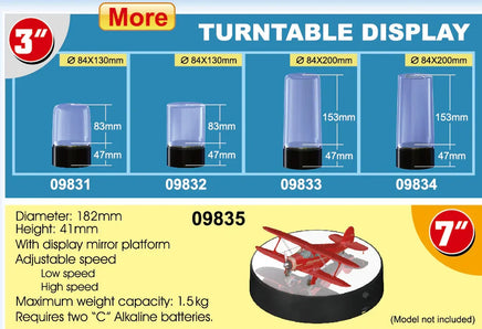 Trumpeter Turntable Display - 09830 - MPM Hobbies