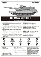 1/16 Trumpeter US M1A2 SEP MBT - 00927 - MPM Hobbies